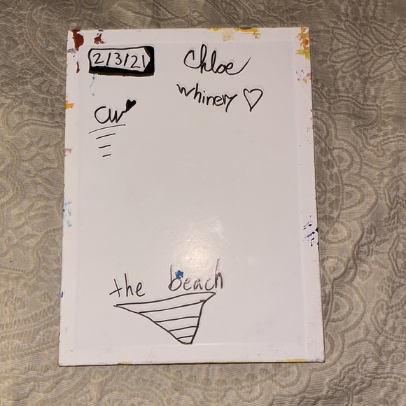 My original hand painted sunset beach painting. - Picture 2 of 2